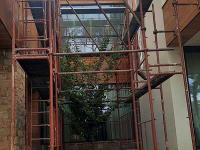 Ειδικη κατασκευη σκαλωσιας