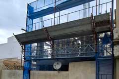 Σκαλωσια στο Ιλιον